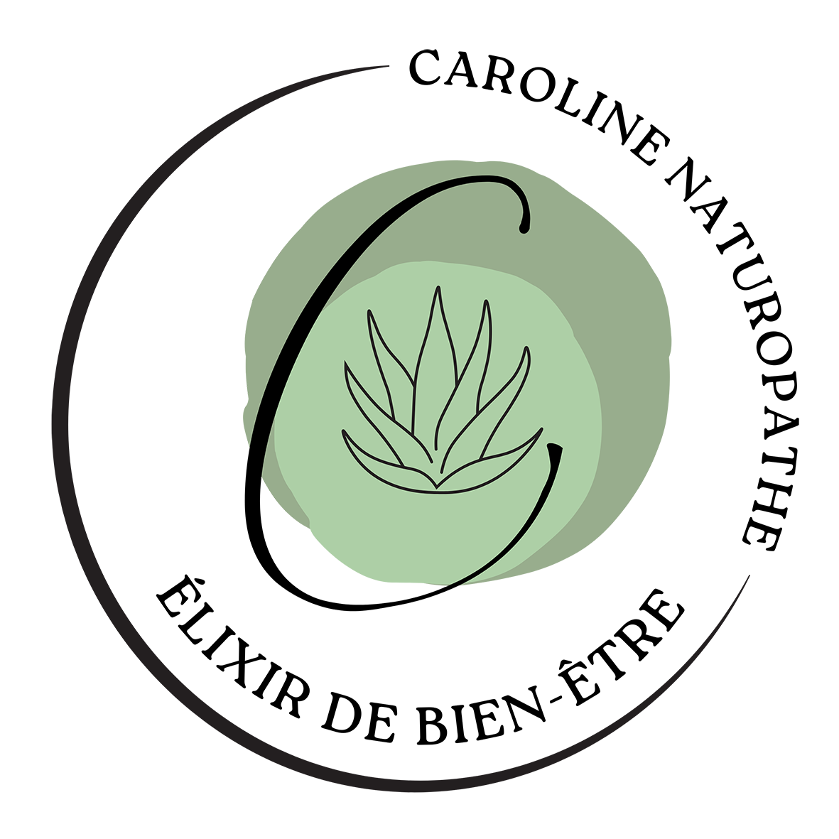 Logo Elixir de Bien-Être Caroline Naturopathe
